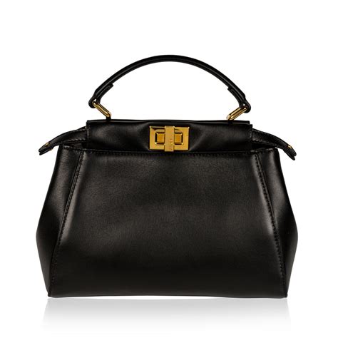 fendi iconic peekaboo mini|fendi nappa mini peekaboo.